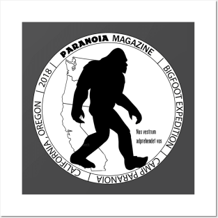 Camp Paranoia - Bigfoot Expedition 2018 Posters and Art